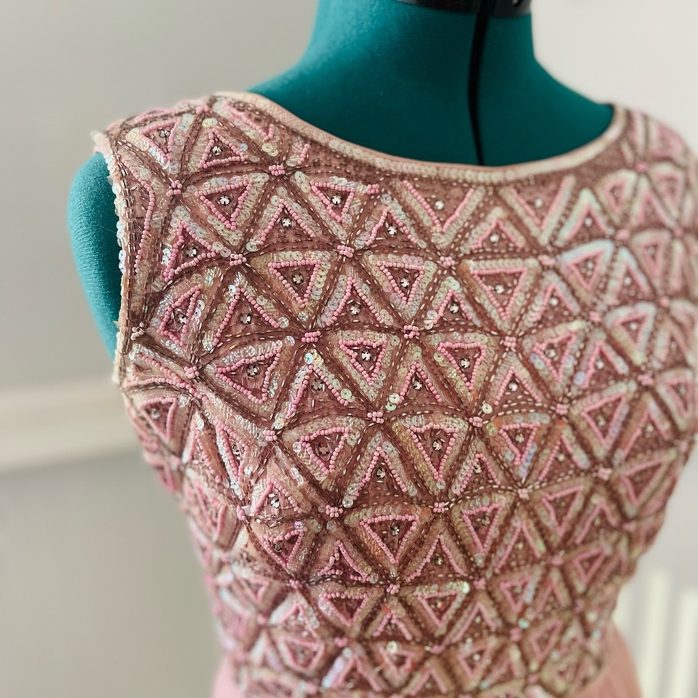 Vintage two piece beaded dress - Picture 3 of 4